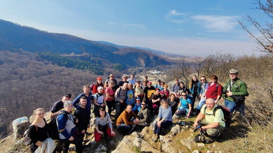 Extrém melegben köszöntöttük a tavaszt a látványos Révi-szoros túrán_FOTÓ Filep Ingrid