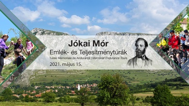 Jókai teljesítménytúra plakátja