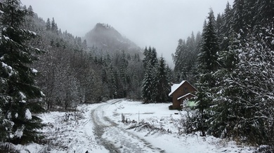 Télen a Sasbérc-kilátó