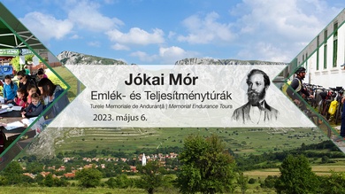 2023-as Jókai teljesítménytúra plakátja