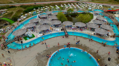 A fügefürdői strand