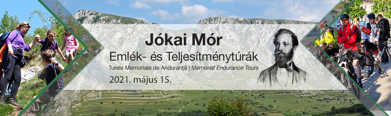 Jókai teljesítménytúra plakátja