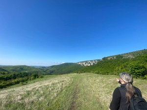 Tudtam, hogy a Tordai-hasadék meglesz, ha megviseli is ízületeimet a sok csúszós kő_A szerző felvétele