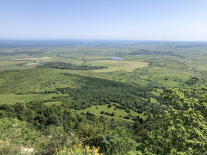 Kilátás a Kőhegyről a Kalotaszegi-medencére