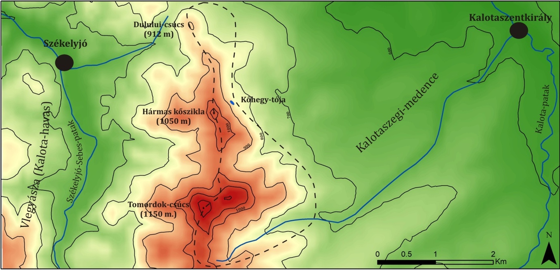 Térkép a Kőhegyről (1)