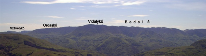 A Székelykő, Ordaskő és Vidalykő hármasa
