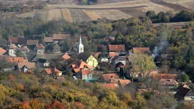 Sztána fentről