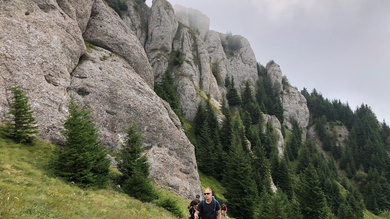 Észrevétlenül a Csukás különleges sziklaalakzatainak birodalmában találtuk magunkat_FOTÓ Kismihály Boglárka