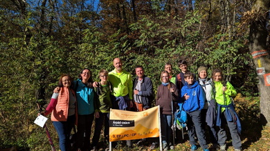 Az Árpád-csúcson a jól ismert látkép fogadott, de a csoportkép sem maradt el_FOTÓ Veres Ágnes