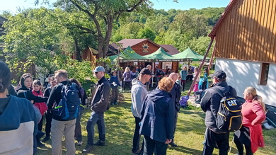 A Várfalvi EKE-Vártól közel 350-en rajtoltak a Gy10-es változat résztvevői_Sebe Csilla Klára felvétele