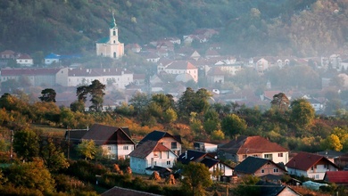 Szilágysomlyó a távolból