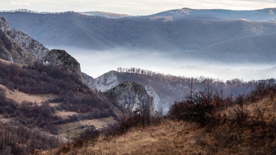 Kőközi-szoros ködösen