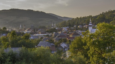 Abrudbánya a távolból