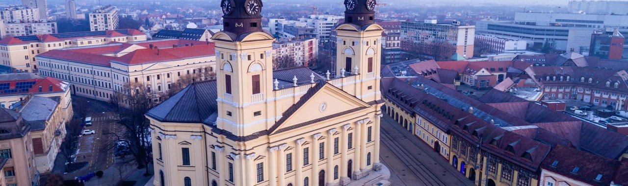 Debrecen a magasból