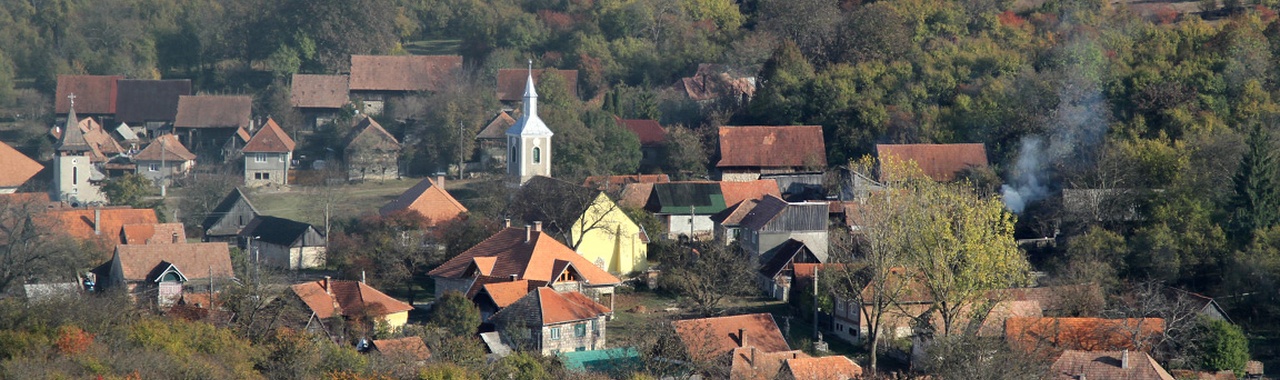 Sztána fentről