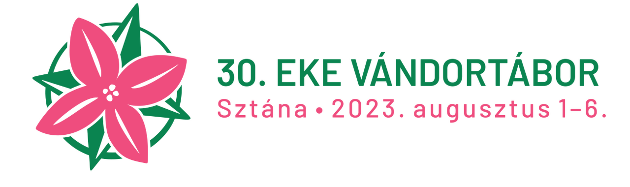 A 30. EKE Vándortábor logója