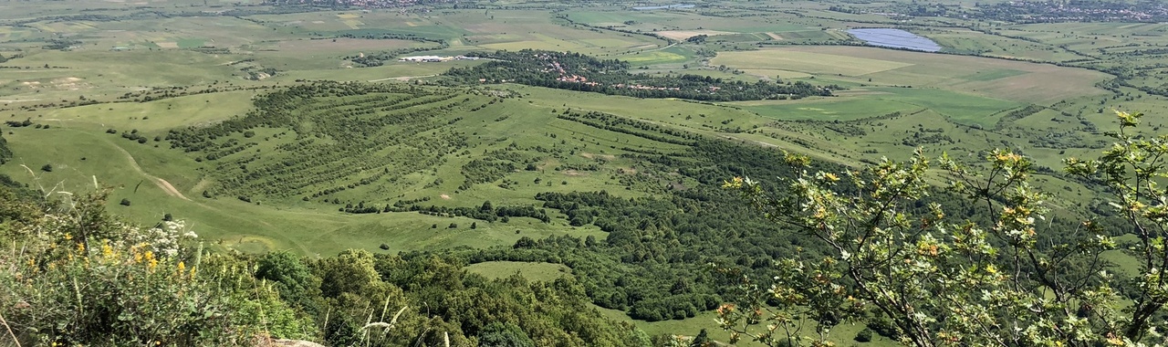 Pazar kilátás a Kőhegy gerincéről a Bánffy teljesítménytúrán