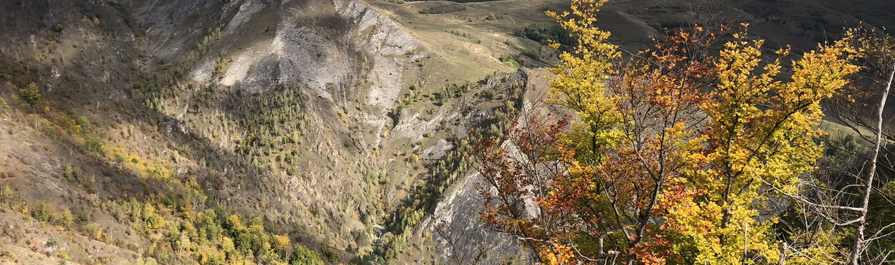 Kilátás a Ronki-szorosra