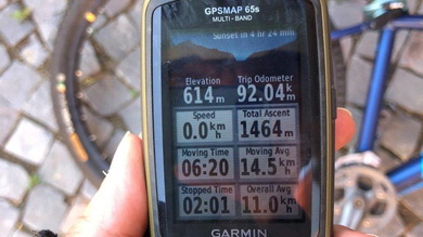 13. Habár a 100 km-ből csak 92 lett meg, így is óriási elégtétel töltött el Szentkirályra érve_