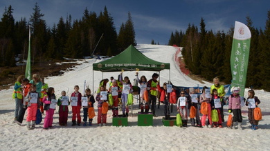 A legnépesebb korcsoport a 7-8 éves lányoké volt 16 versenyzővel_FOTÓ Lőrincz Ferenc