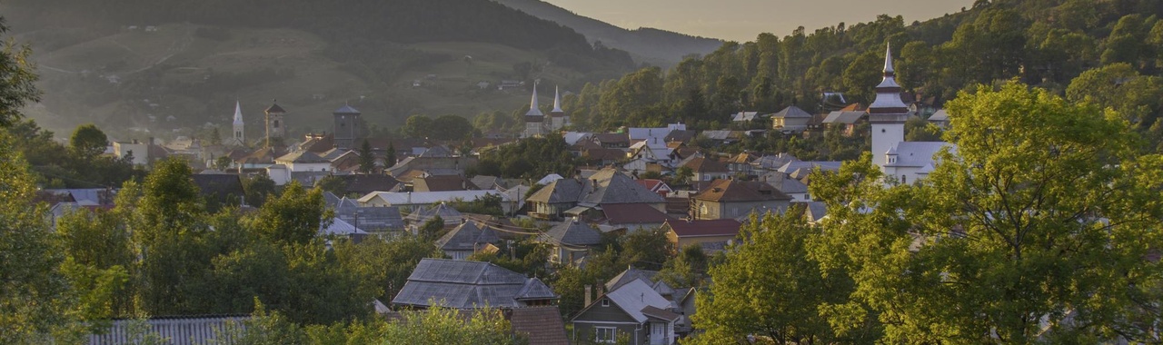 Abrudbánya a távolból