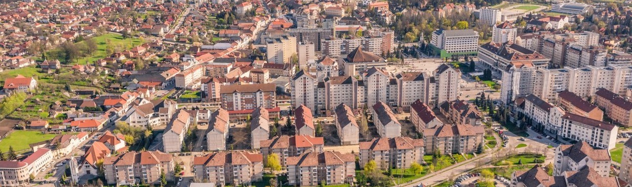 Csíkszereda fentről