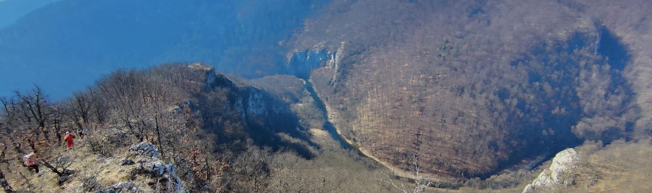 Kilátás a Révi-szorosra