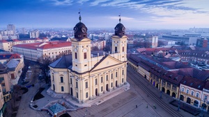 Debrecen a magasból